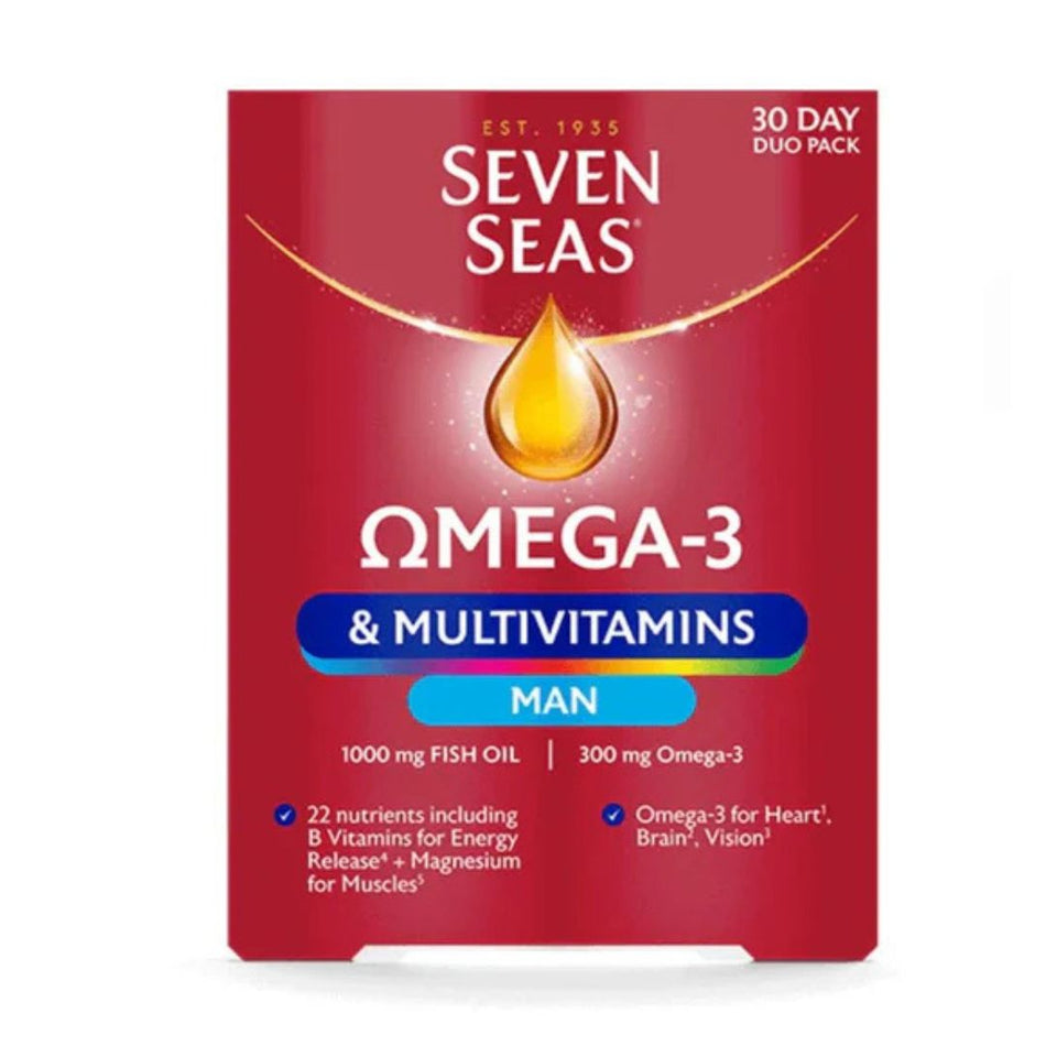 Seven Seas Omega-3 & Multivitamins Man