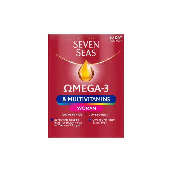 Seven Seas Woman Omega 3 and Multivitamins