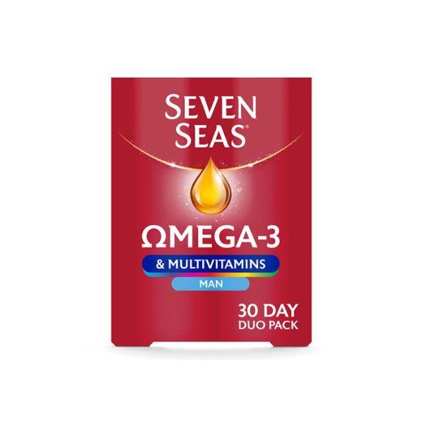 Seven Seas Omega-3 & Multivitamins Man