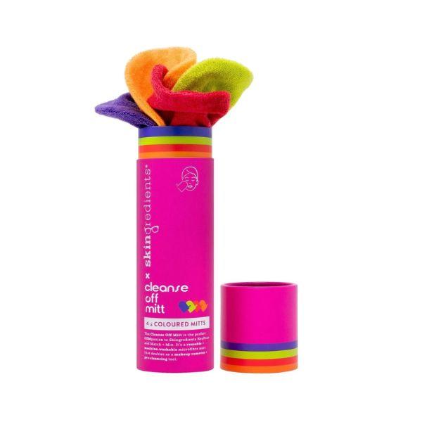 Skingredients Cleanse Off Mitt 4-Pack