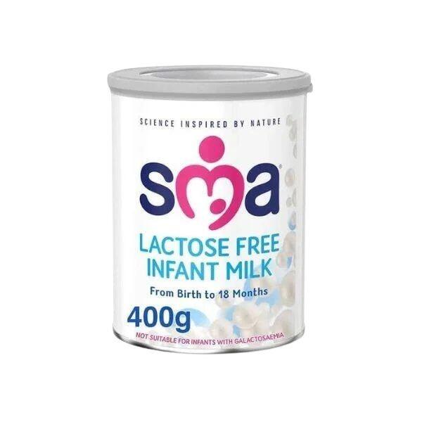 SMA Lactose Free Baby Milk Formula From Birth 400g