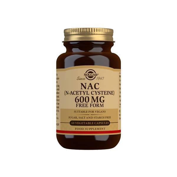 Solgar NAC 600Mg Capsules 60S