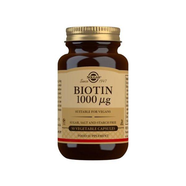 Solgar Biotin 1000ug 50 capsules