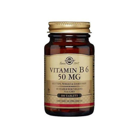 Solgar Vitamin B6 50mg Tablets