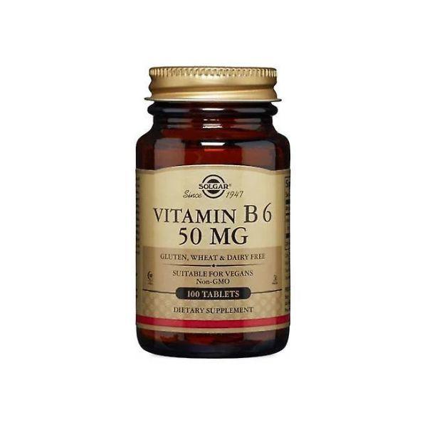 Solgar Vitamin B6 50mg Tablets
