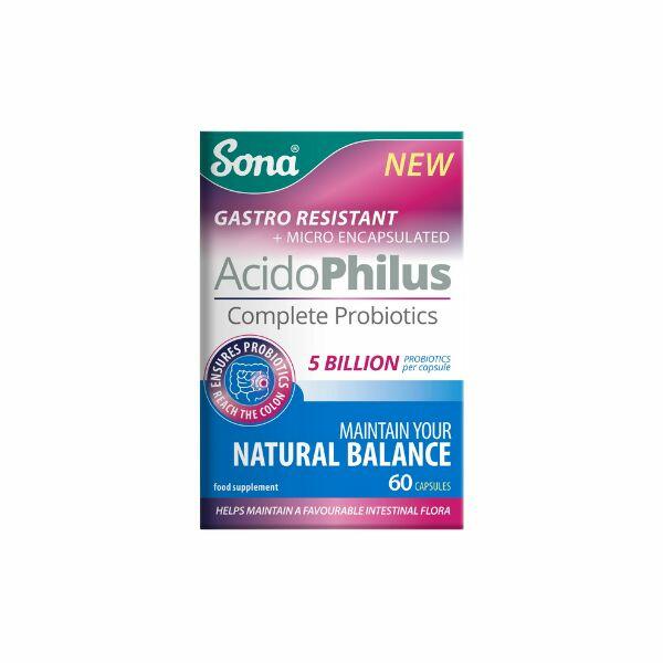 Sona Acidophilus Complete Probiotic Capsules