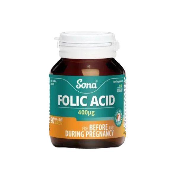 Sona Folic Acid 90 Tabs