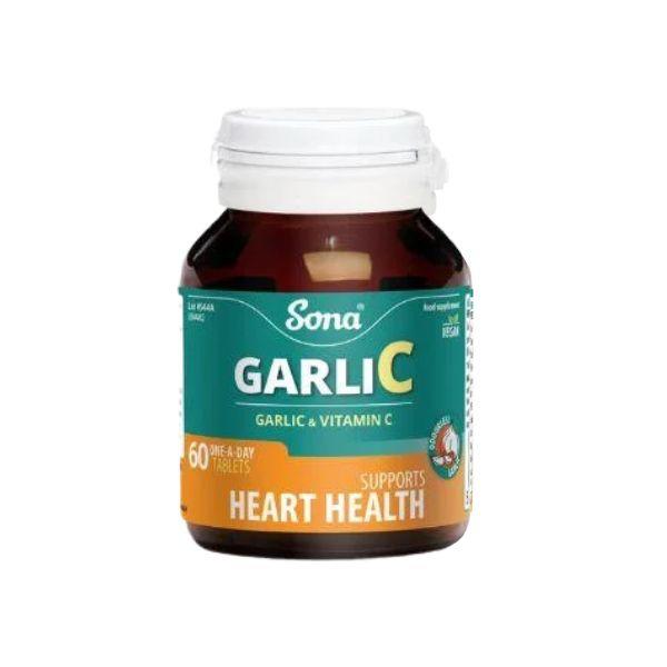 Sona Garlic Curb Cold Formula 60 Tabs
