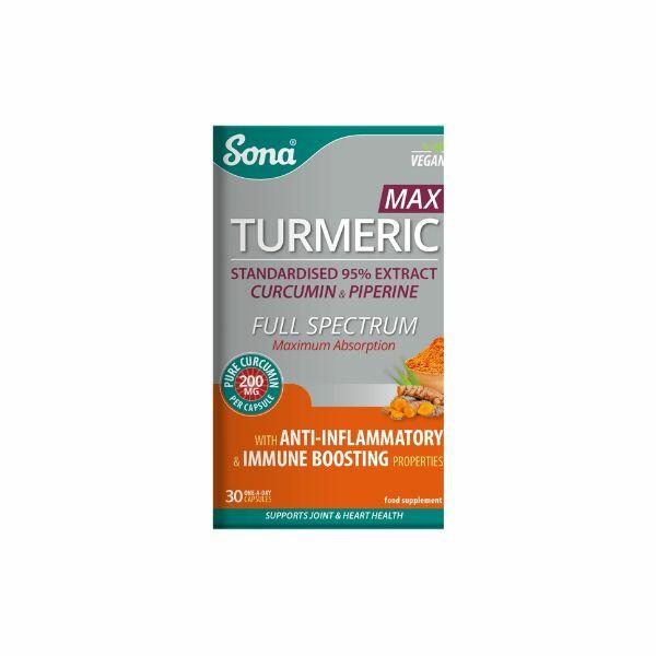Sona Turmeric Max Capsules