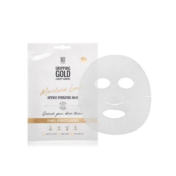 Sosu Dripping Gold Moisture Lock Hydrating Facial Mask