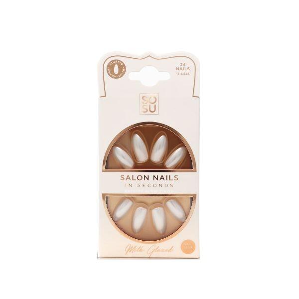 SoSu Salon Nails Milk Glazed