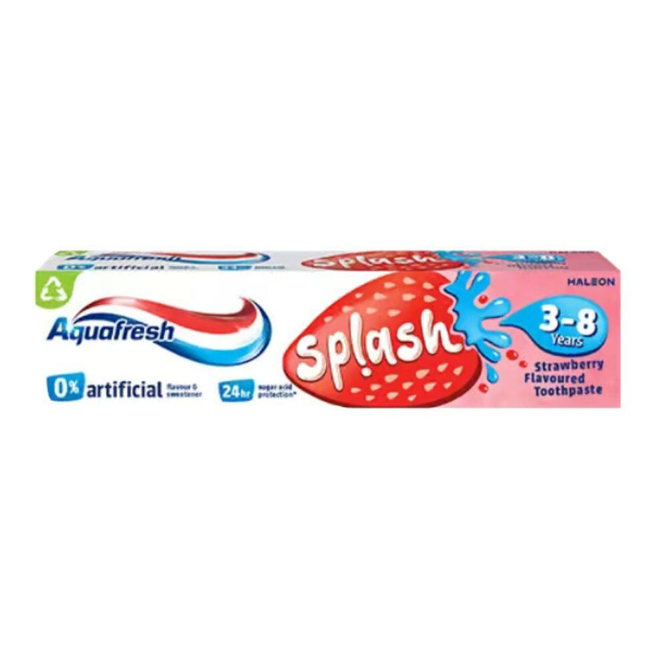Aquafresh Splash Toothpaste 3-8 Years