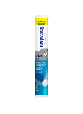 Steradent Active Plus Denture Tablets