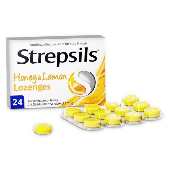 Strepsils Honey & Lemon Lozenges