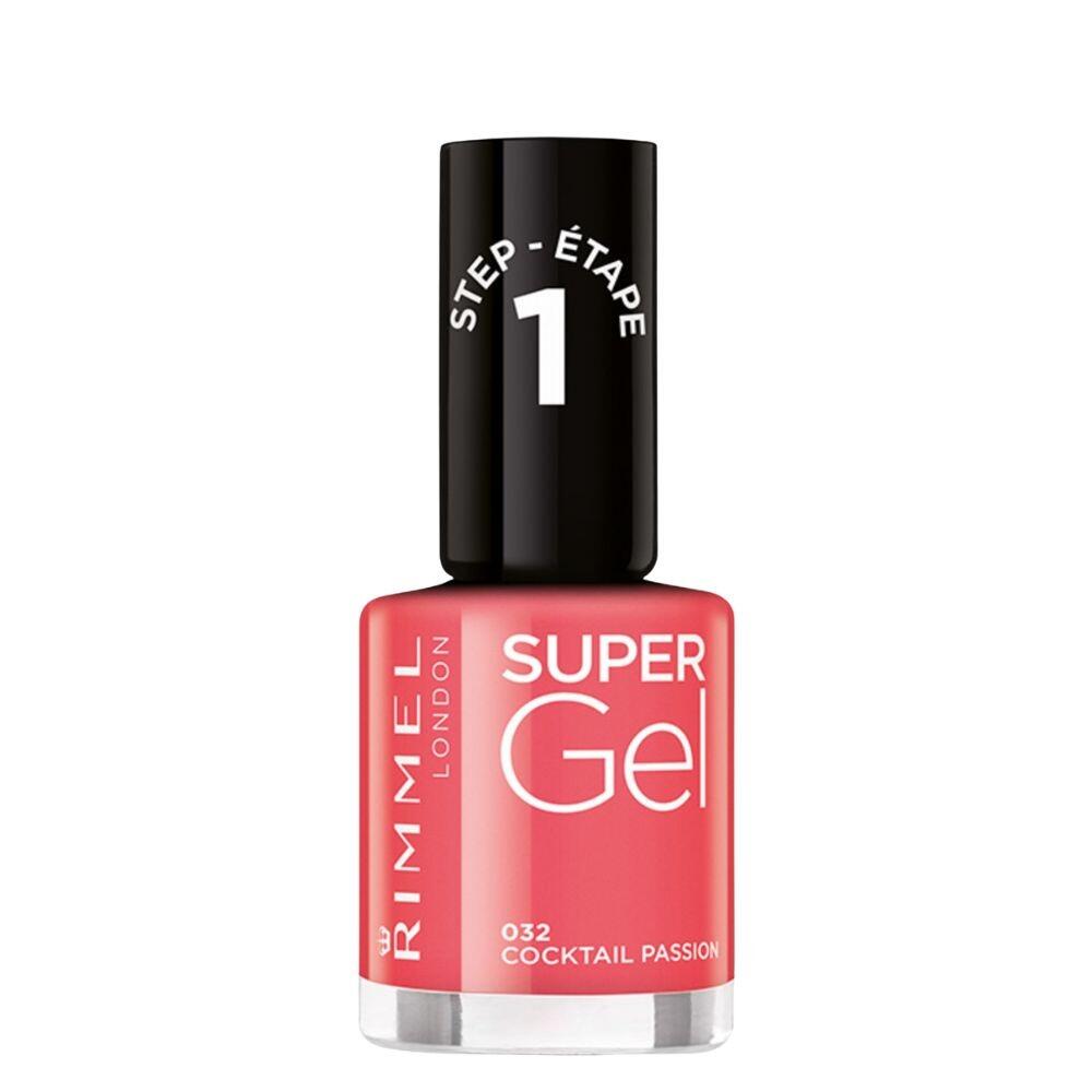 Rimmel Super Gel Nail Polish 032 Cocktail Passion