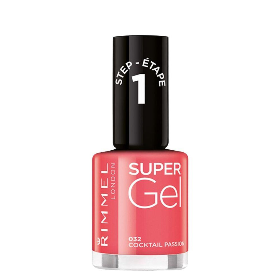 Rimmel Super Gel Nail Polish 032 Cocktail Passion
