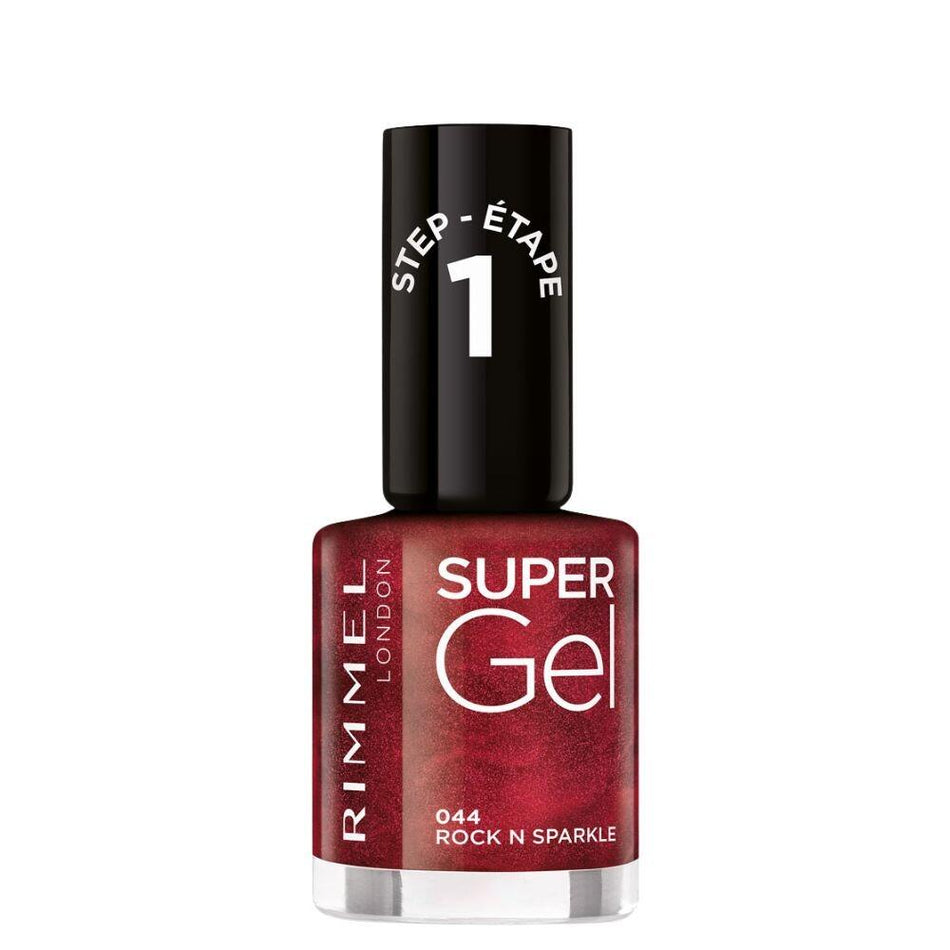 Rimmel Super Gel Nail Polish 044 Rock N Sparkle