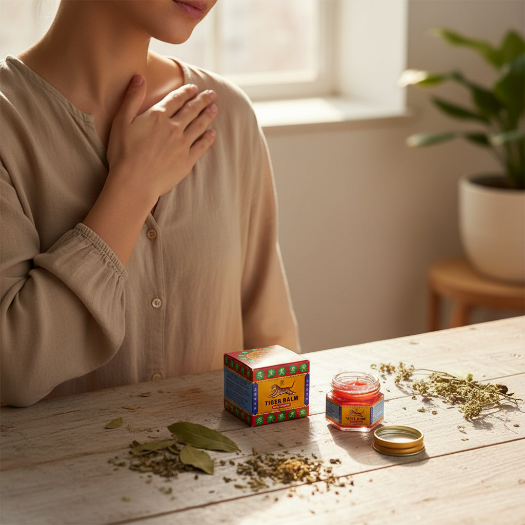 Tiger Balm Red - Lifestyle
