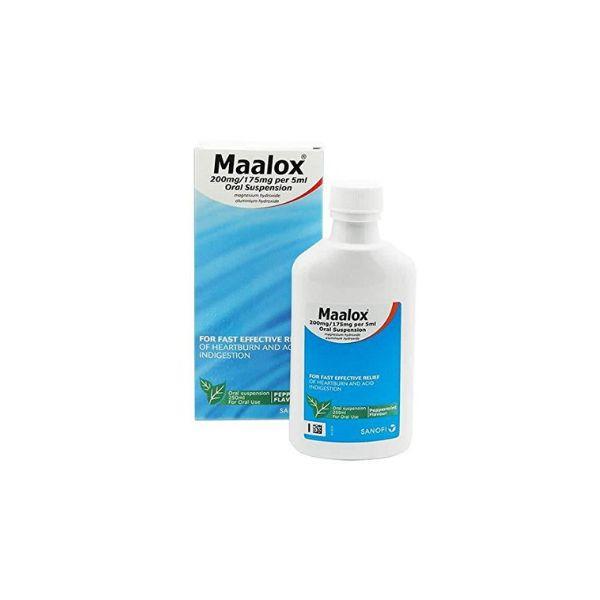 Maalox Oral Suspension Peppermint