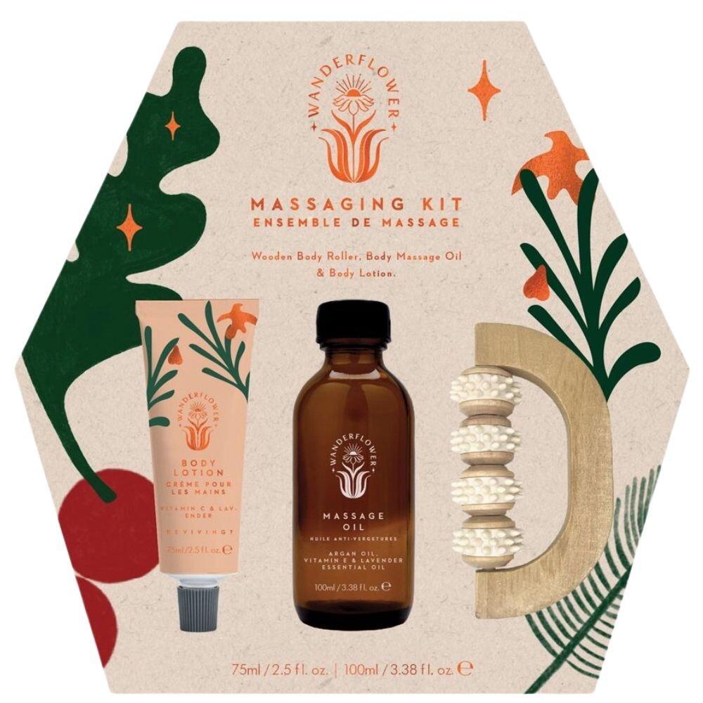 Wanderflower Massaging Kit