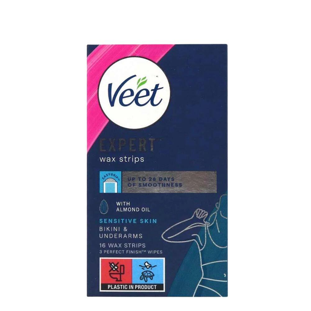 Veet Expert Wax Strips Bikini & Underarms