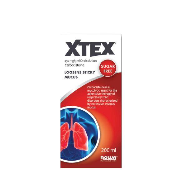 Xtex Sugar Free Cough Syrup