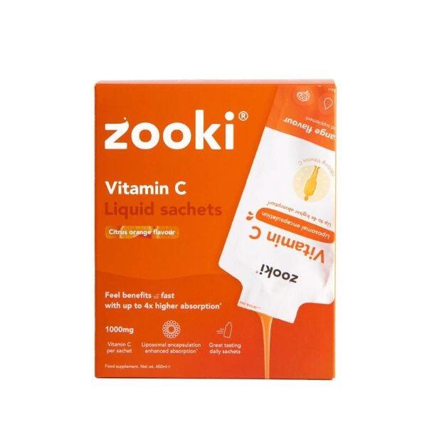 Zooki Vitamin C Liquid Sachets